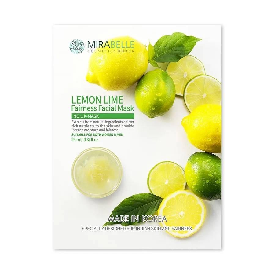 Mirabelle - Lemon Lime - Facial Mask 