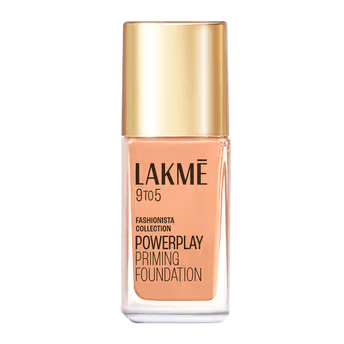 Lakme 9 To 5 - Powerplay Priming Foundation - C100 - COOL  IVORY