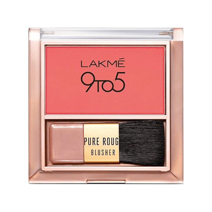 LAKME  9 TO 5 - PURE ROUGE BLUSHER - CORAL PUNCH