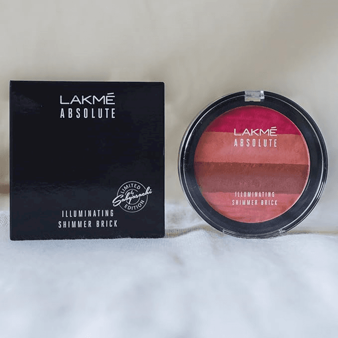 Lakme - Absolute Illuminating Blush Shimmer Brick - In Pink