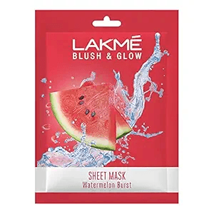 Lakme Blush & Glow - Watermelon  - Sheet Mask 