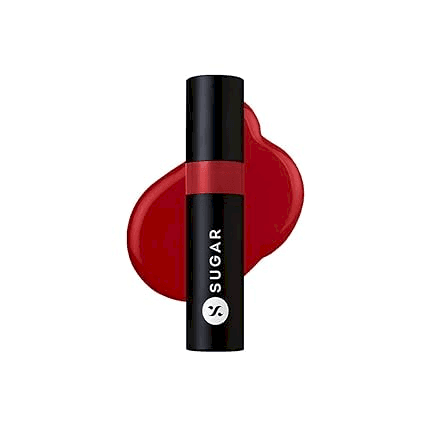 SUGAR Partner In Shine Transferproof Glossy Lipstick -12 Crimson Cognac