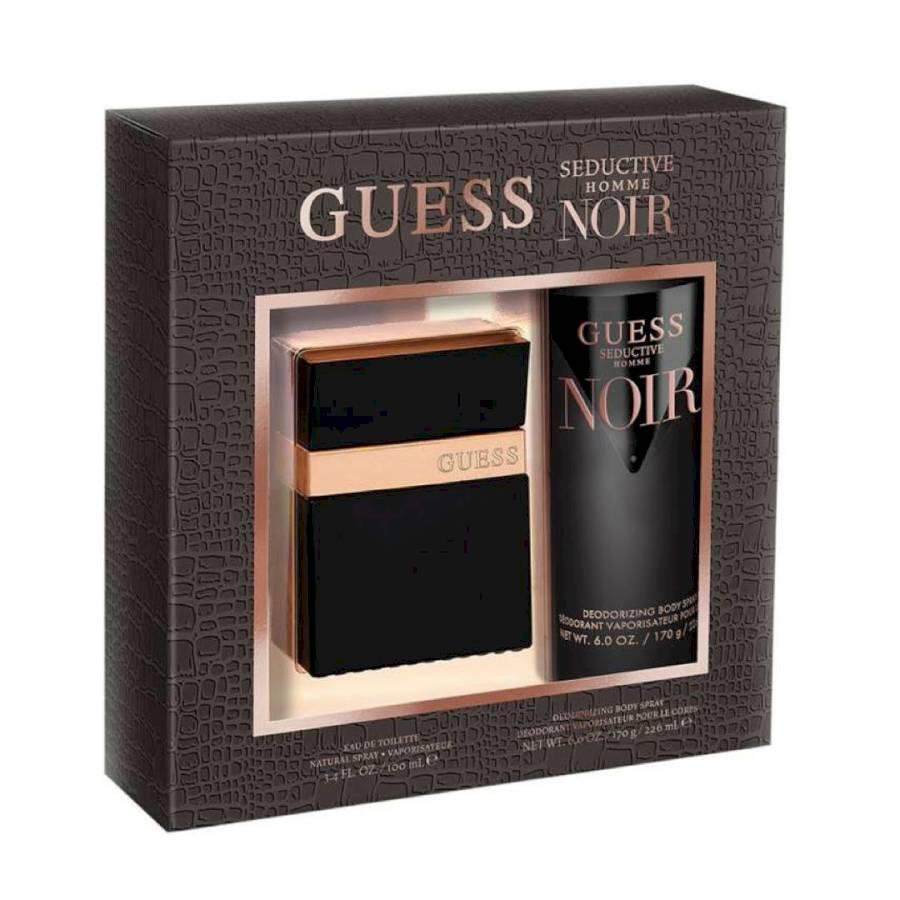 Guess - Seductive Homme Noir - GIFT SET 