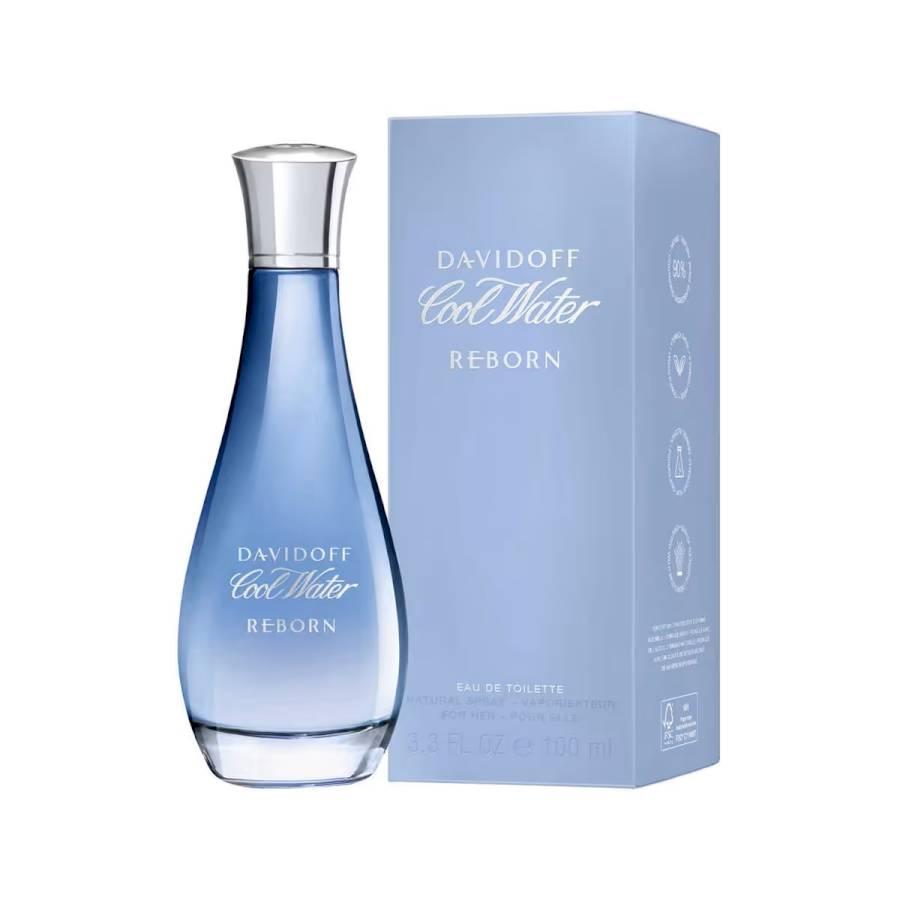 DAVIDOFF - COOL WATER - REBORN - EAU DE TOILETTE - NATURAL SPRAY - VAPORISATEUR - FOR HER - POUR ELLE 