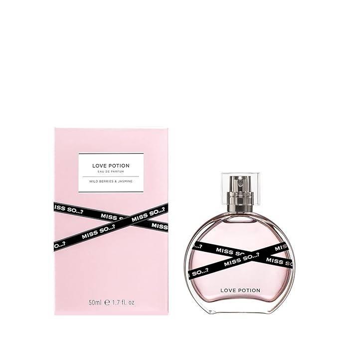 MISS So…? LONDON Love Potion Body Spray for Women WILD BERRIES AND JASMINE 