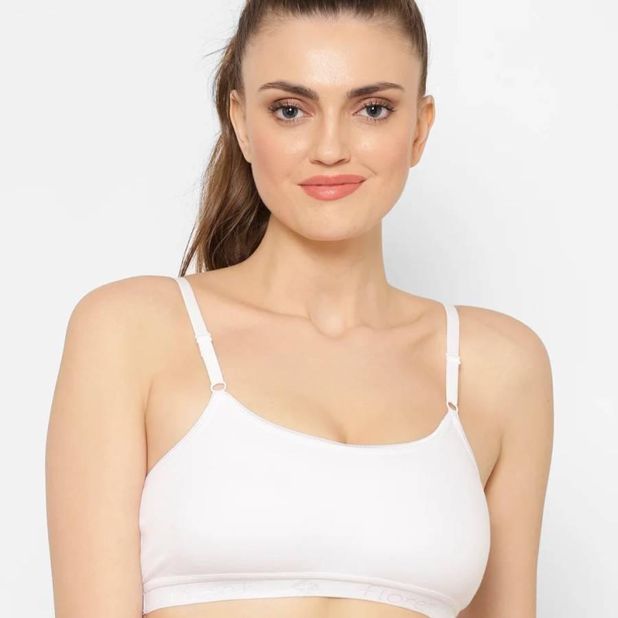 FLORET - SPORTS BRA - WHITE