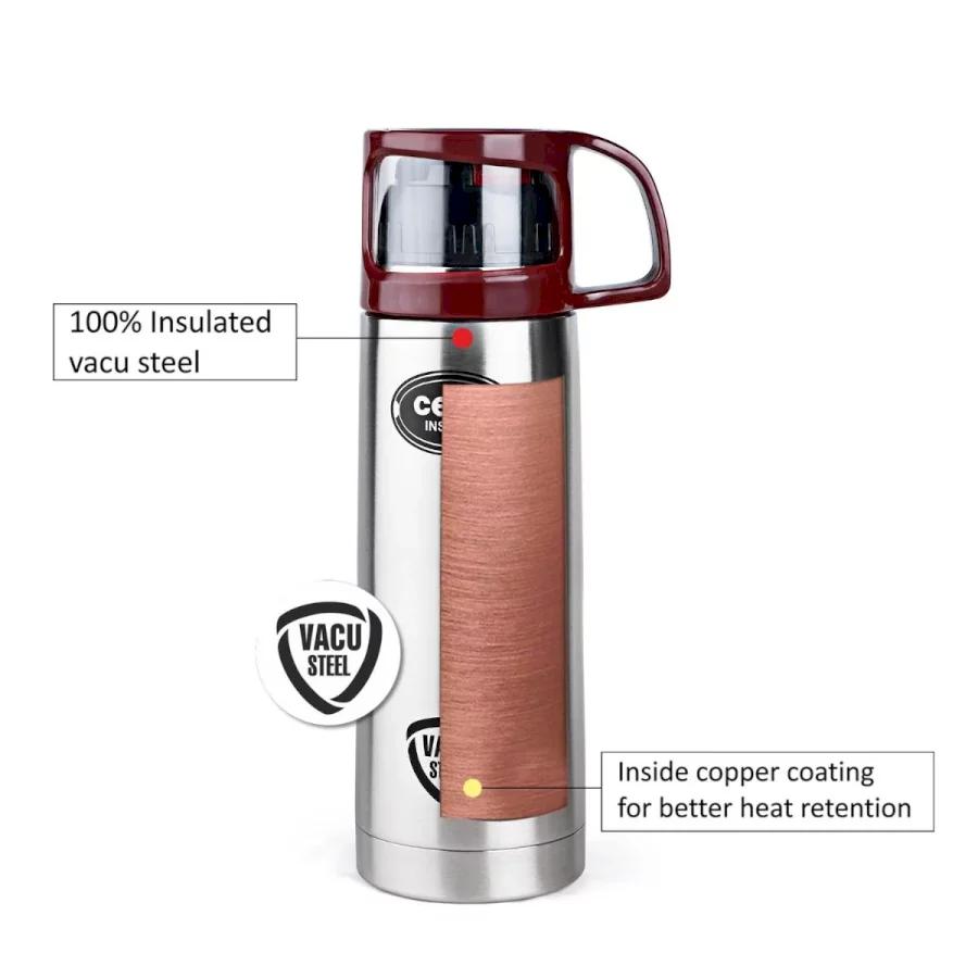 CELLO - INSTYLE - VACUSTEEL FLASK 