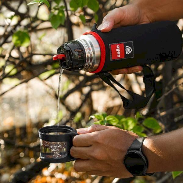 CELLO - INSTYLE - VACUSTEEL FLASK - THERMO SEAL 