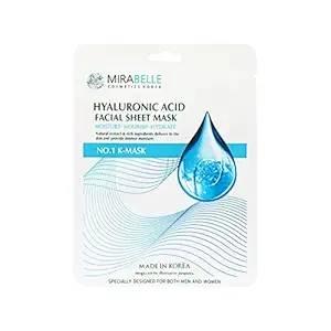 MIRABELLE - HYALURONIC ACID - FACIAL SHEET MASK