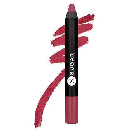 SUGAR Cosmetics Matte as Hell Lip Crayon - 28 Honey Rider