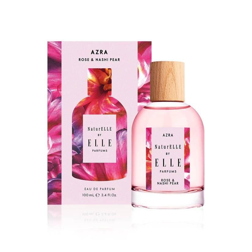 ELLE - AZRA - ROSE AND NASHI PEAR - NATURELLE BY ELLE PARFUMS - EAU DE PARFUM