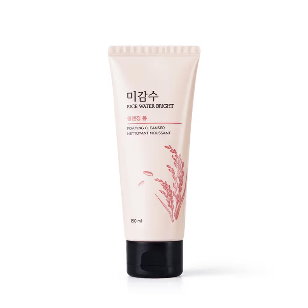 The Face Shop - Rice Water Bright Korean Cleanser - Face Wash for Even Tone & Glowing Skin