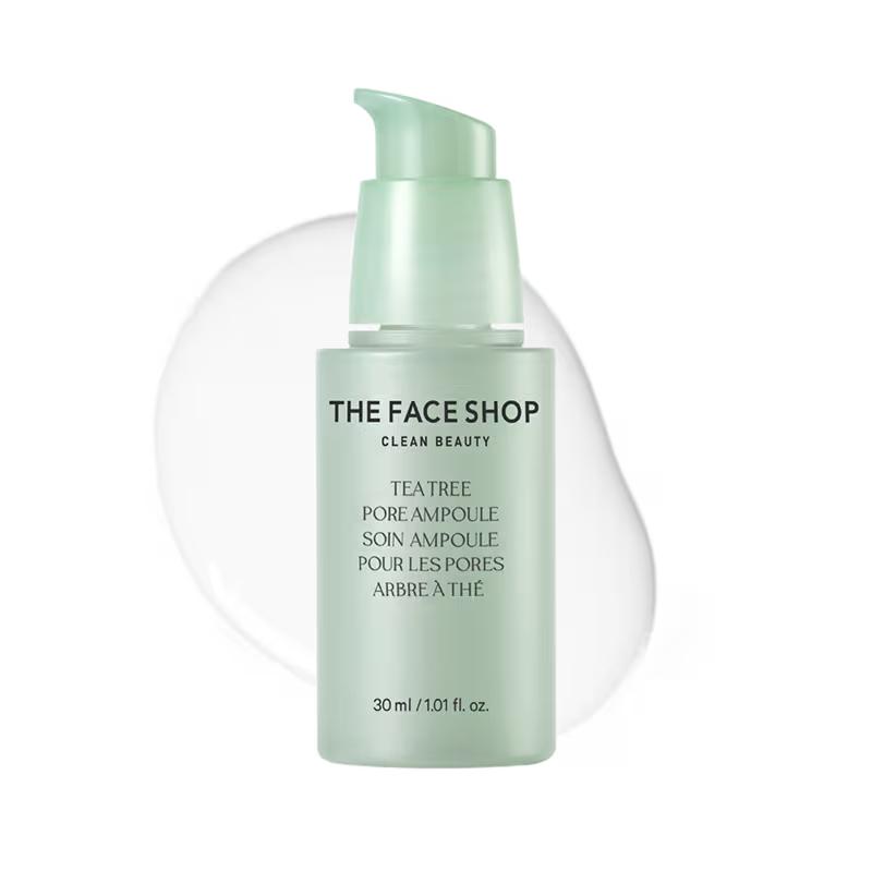 The Face Shop - Salicylic Acid Tea Tree Pore Ampoule Serum - with AHA & PHA - Reduces Pores