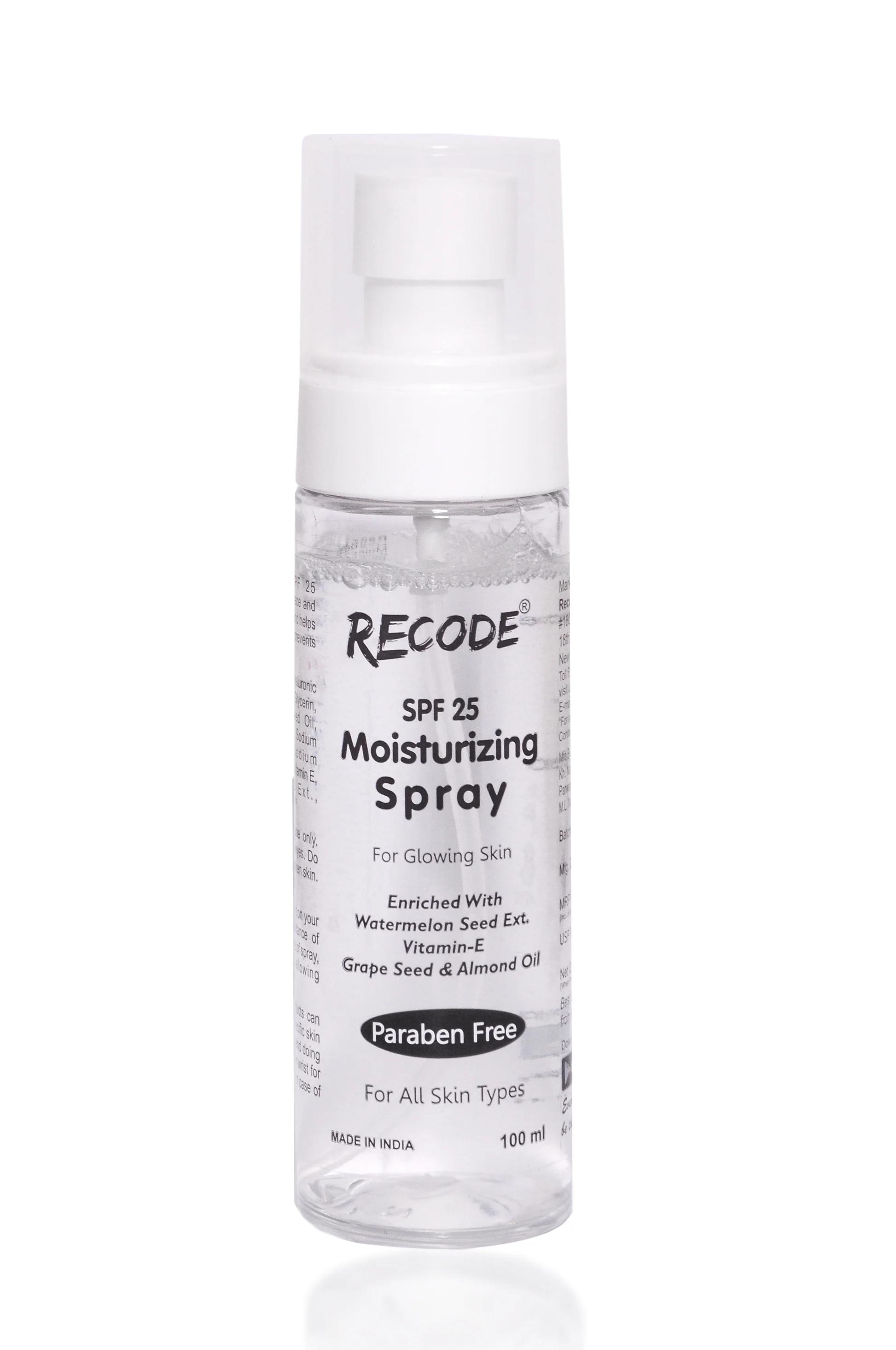 Recode - Hydrating Moisturizing for Glowing Skin - SPF 25 Lotion Spray
